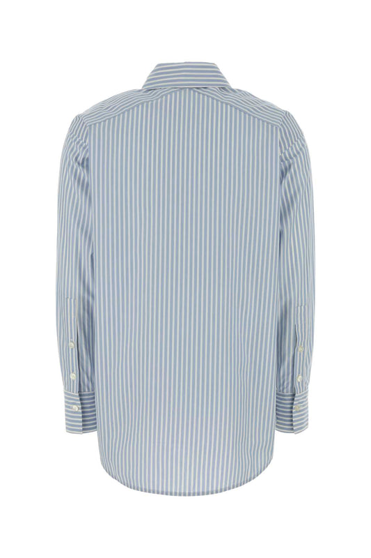 Woolrich Striped cotton boyfriend