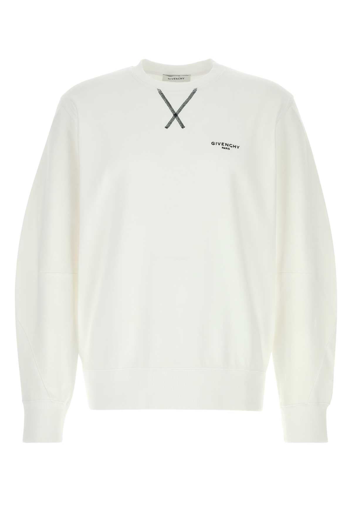 Givenchy Couture seam crew neck sweatshirt