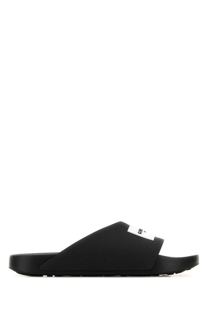 Givenchy Label slide flat sandal