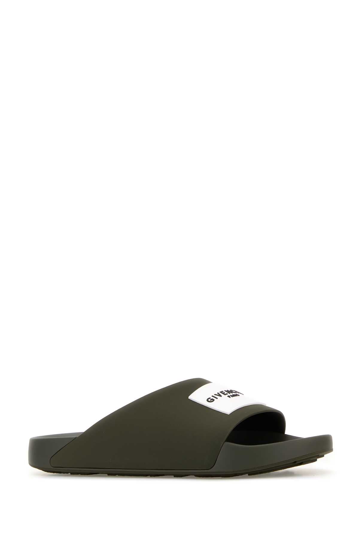 Givenchy Label slide flat sandal