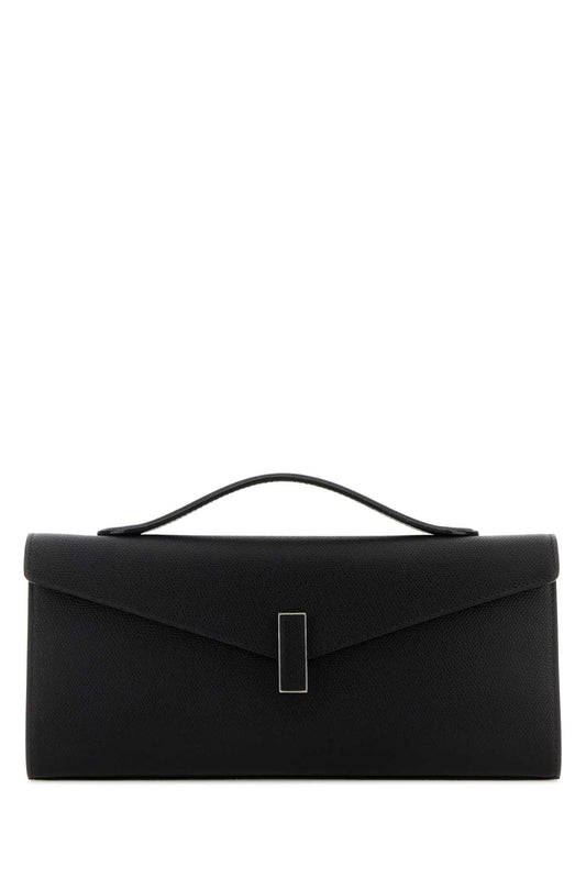 Valextra Iside clutch with handle and strap