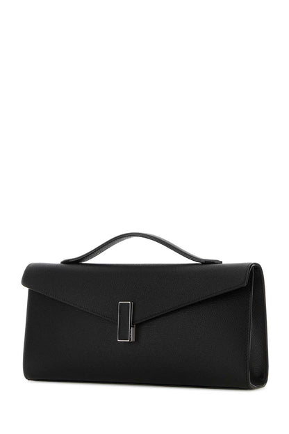 Valextra Iside clutch with handle and strap