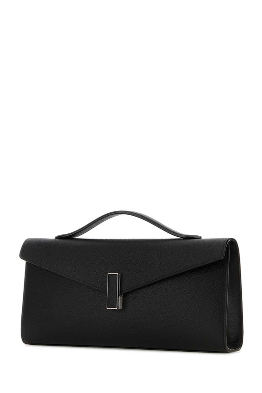 Valextra Iside clutch with handle and strap