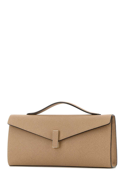 Valextra Iside clutch with handle and strap