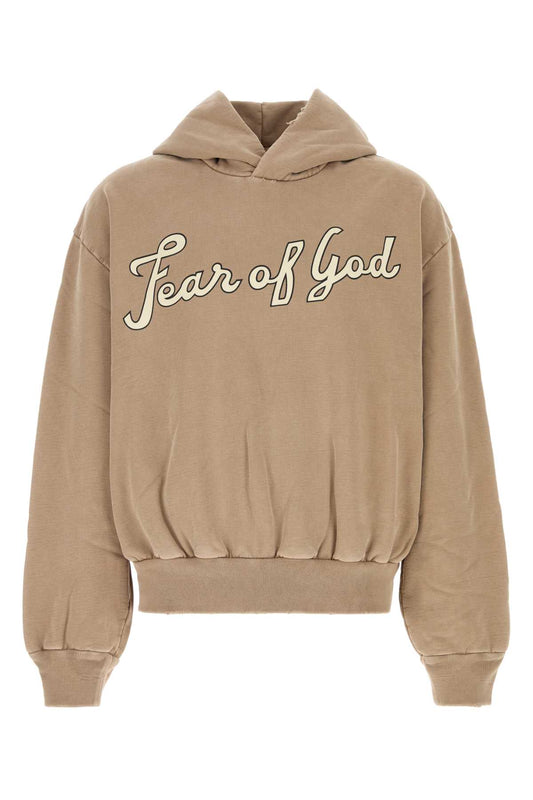 Fear Of God "26" classic fit half raglan hoodie