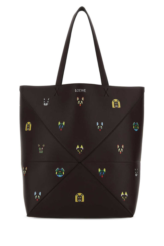 Loewe Puzzle fold tote xl allover