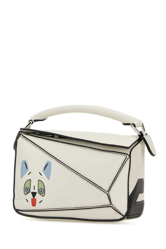 PUZZLE FUTURIST CAT MINI BAG HANDBAGS