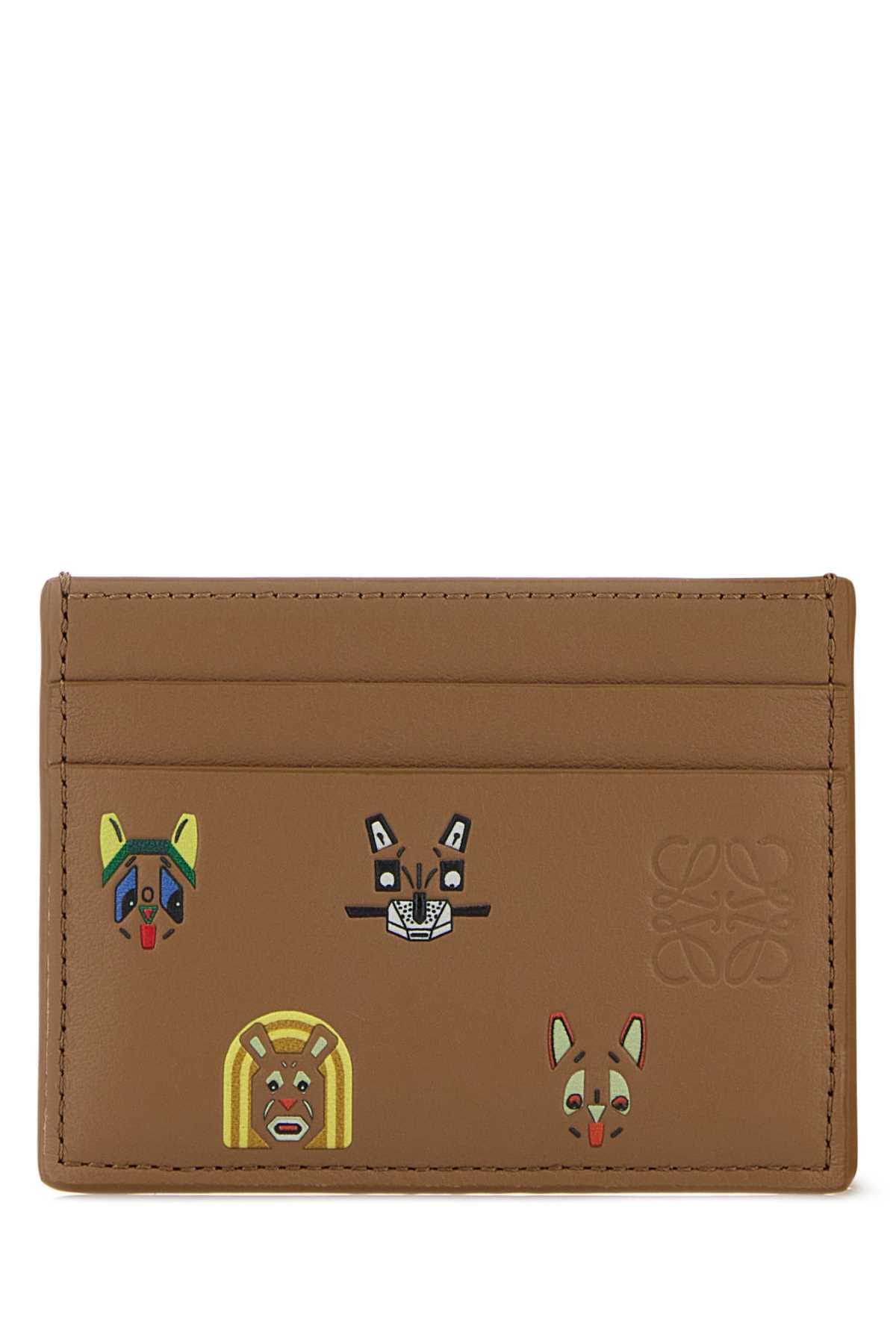Loewe Plain cardholder cats