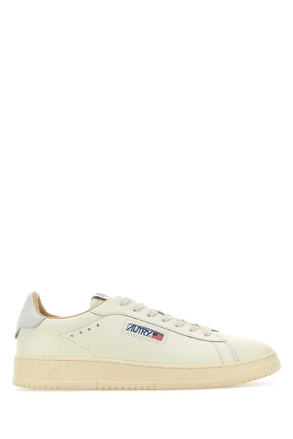 DALLAS LOW MAN MR01 LEATHER MARSHMALLOW/MARSHMALLO SNEAKERS