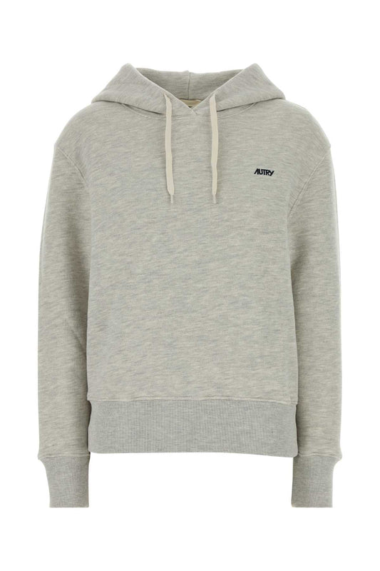 EMBROIDERED LOGO HOODIE SWEATSHIRTS