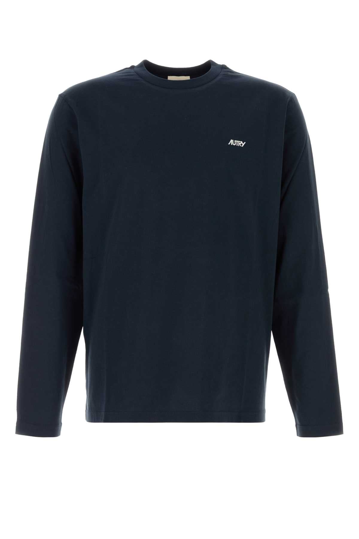 LONG-SLEEVE EMBROIDERED LOGO TEE T-SHIRTS