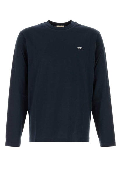 LONG-SLEEVE EMBROIDERED LOGO TEE T-SHIRTS