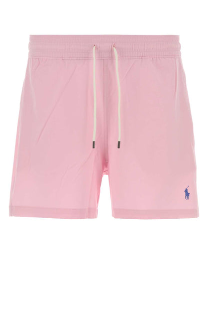 WOVEN-TRUNK-SWIM BOTTOM SWIMSUITS