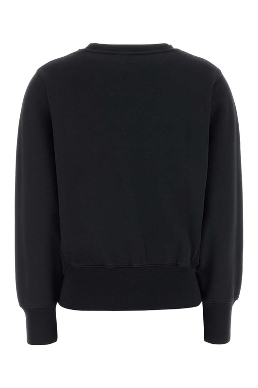 Anine Bing Harry shrunken sweatshirt la - vintage black
