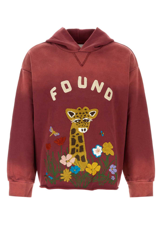 Wildlife Chenile Embroidered Hoodie SWEATSHIRTS
