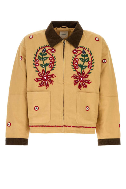 Hand Embroidered Paisley Motif Work Jacket JACKETS
