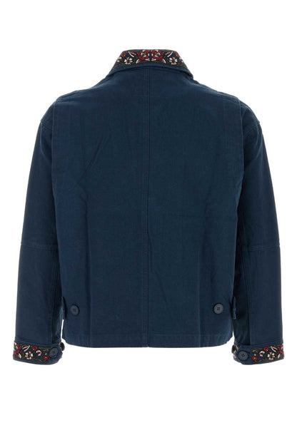 Hand Embroidered Floral Work Jacket JACKETS