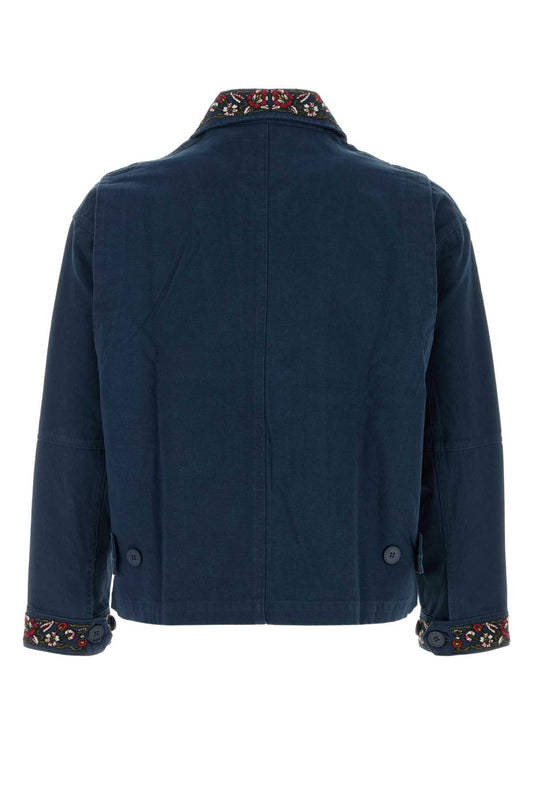 Hand Embroidered Floral Work Jacket JACKETS