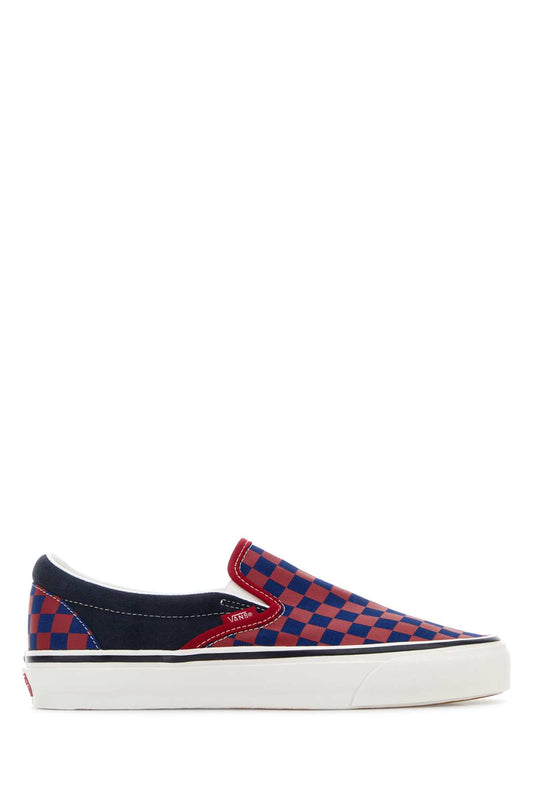 LX Classic Slip-On 98 BLUE CHECKERBOARD SNEAKERS