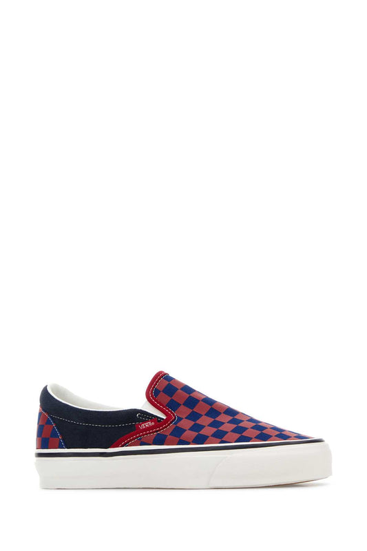LX Classic Slip-On 98 BLUE CHECKERBOARD SNEAKERS
