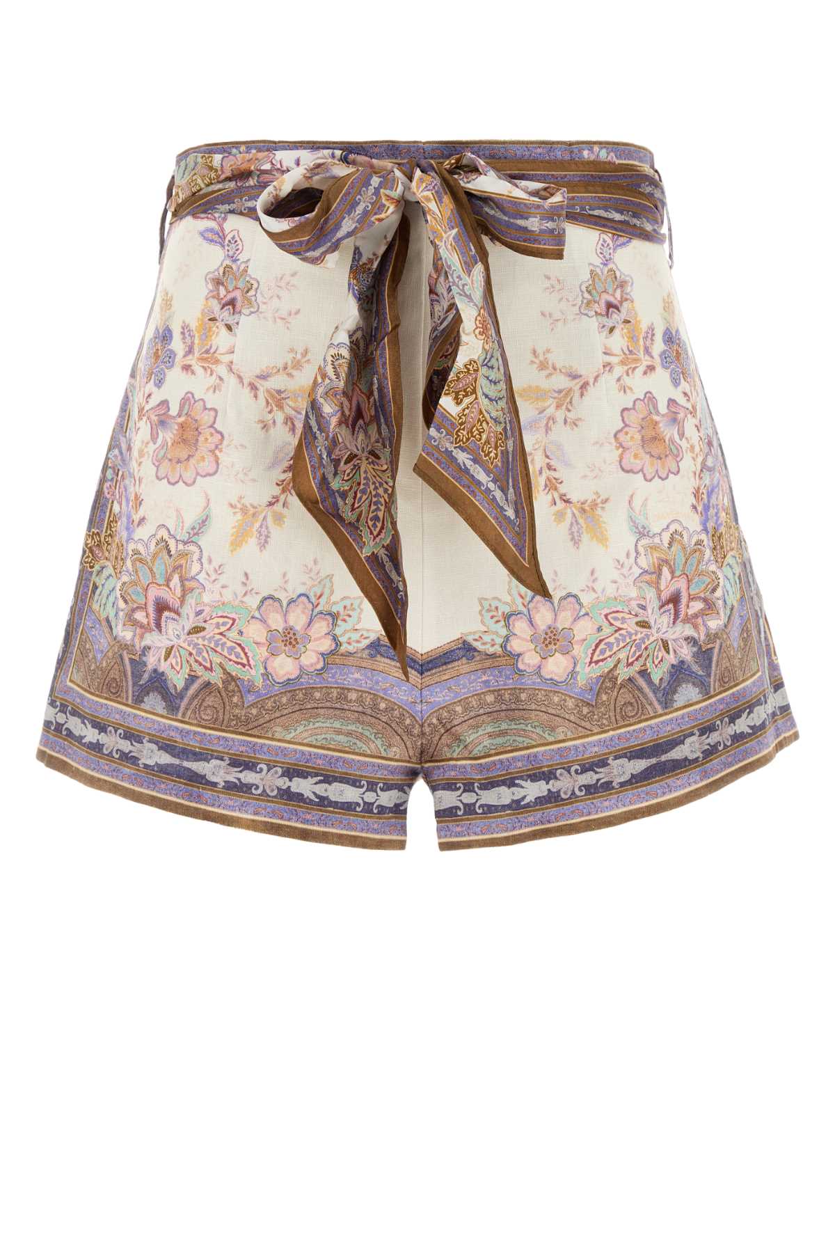 LUNA SCARF TIE SHORT SHORTS
