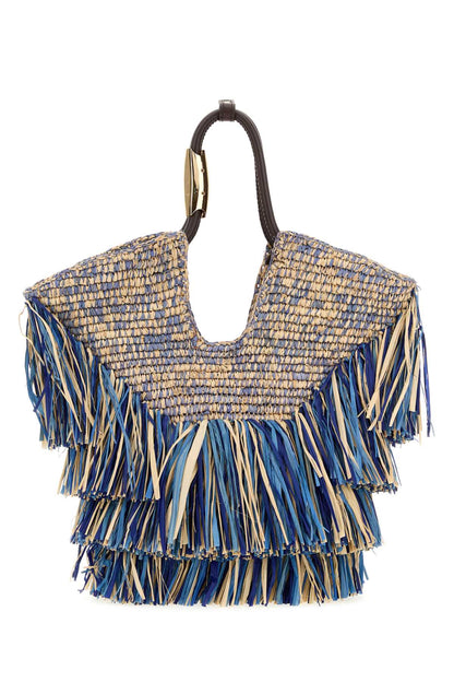 GOLDENTIME SMALL FRINGE TOTE HANDBAGS