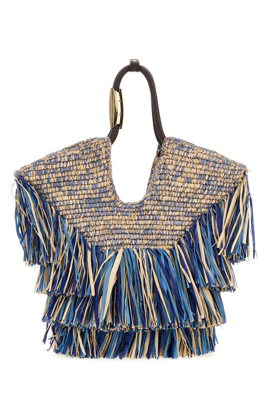 GOLDENTIME SMALL FRINGE TOTE HANDBAGS