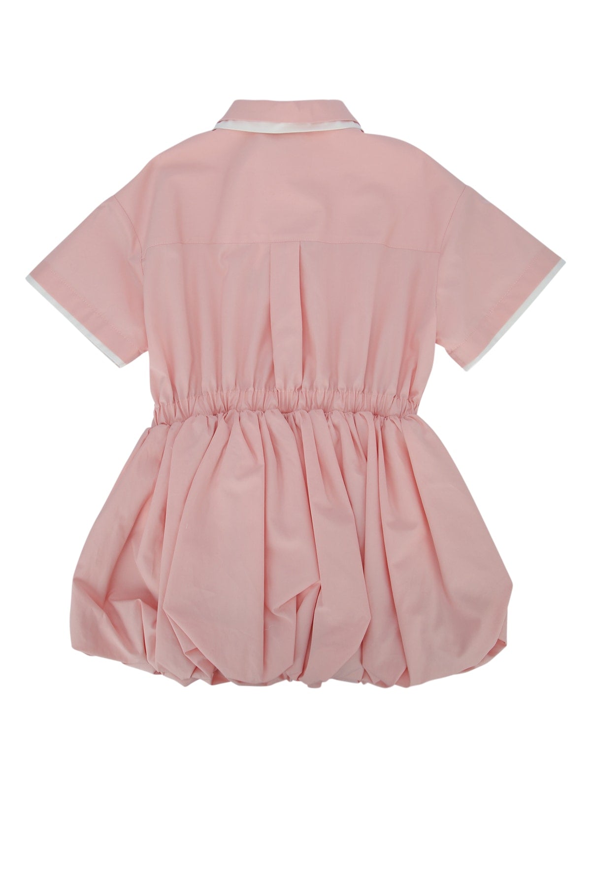 Fendi Kids Dress popeline rosa peony