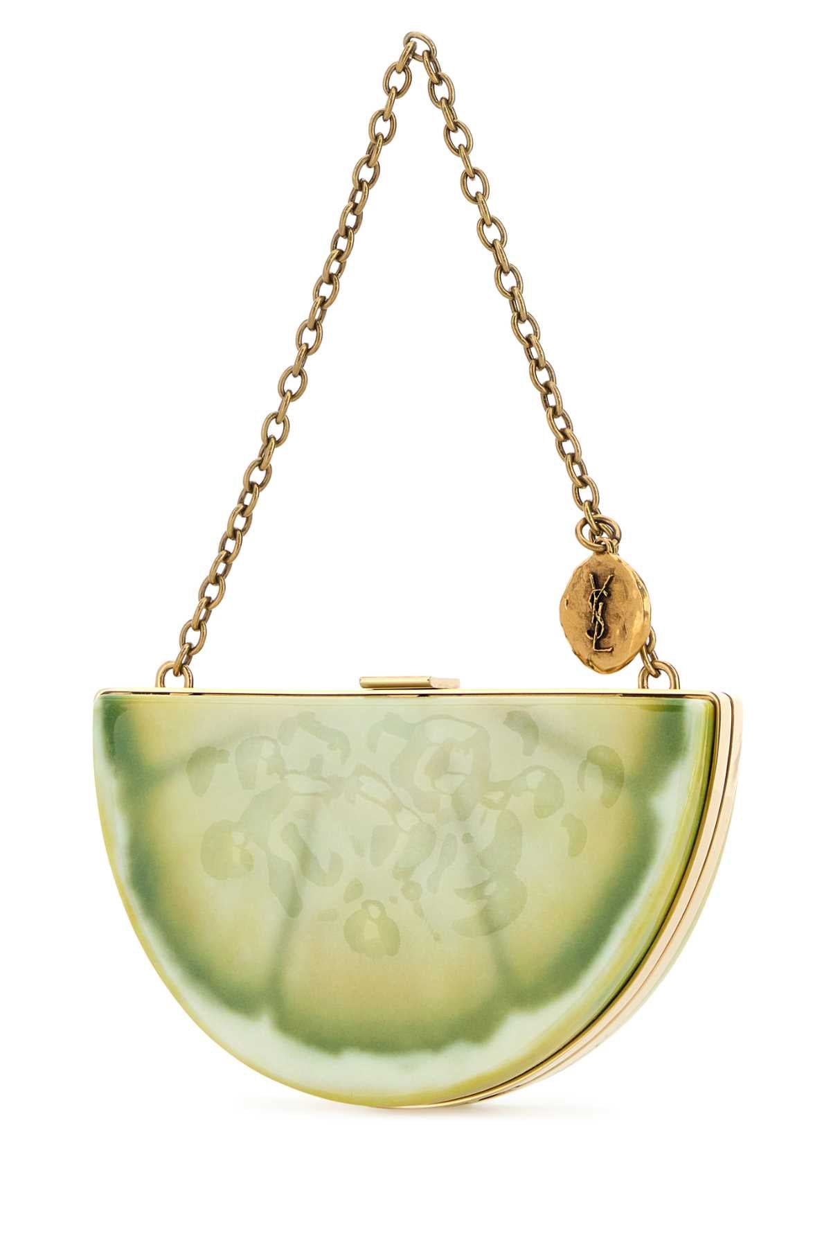 YSL LEMON MICROBAG CLUTCHES