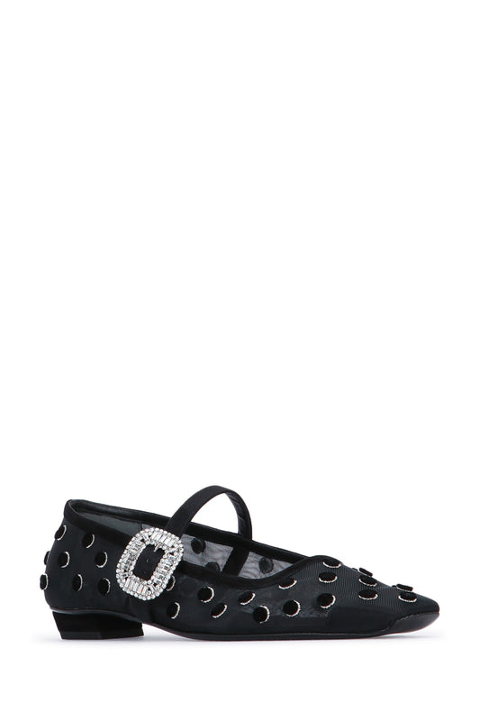 BELLE VIVIER DOTS EMB BABIES DEC 25 PUMPS