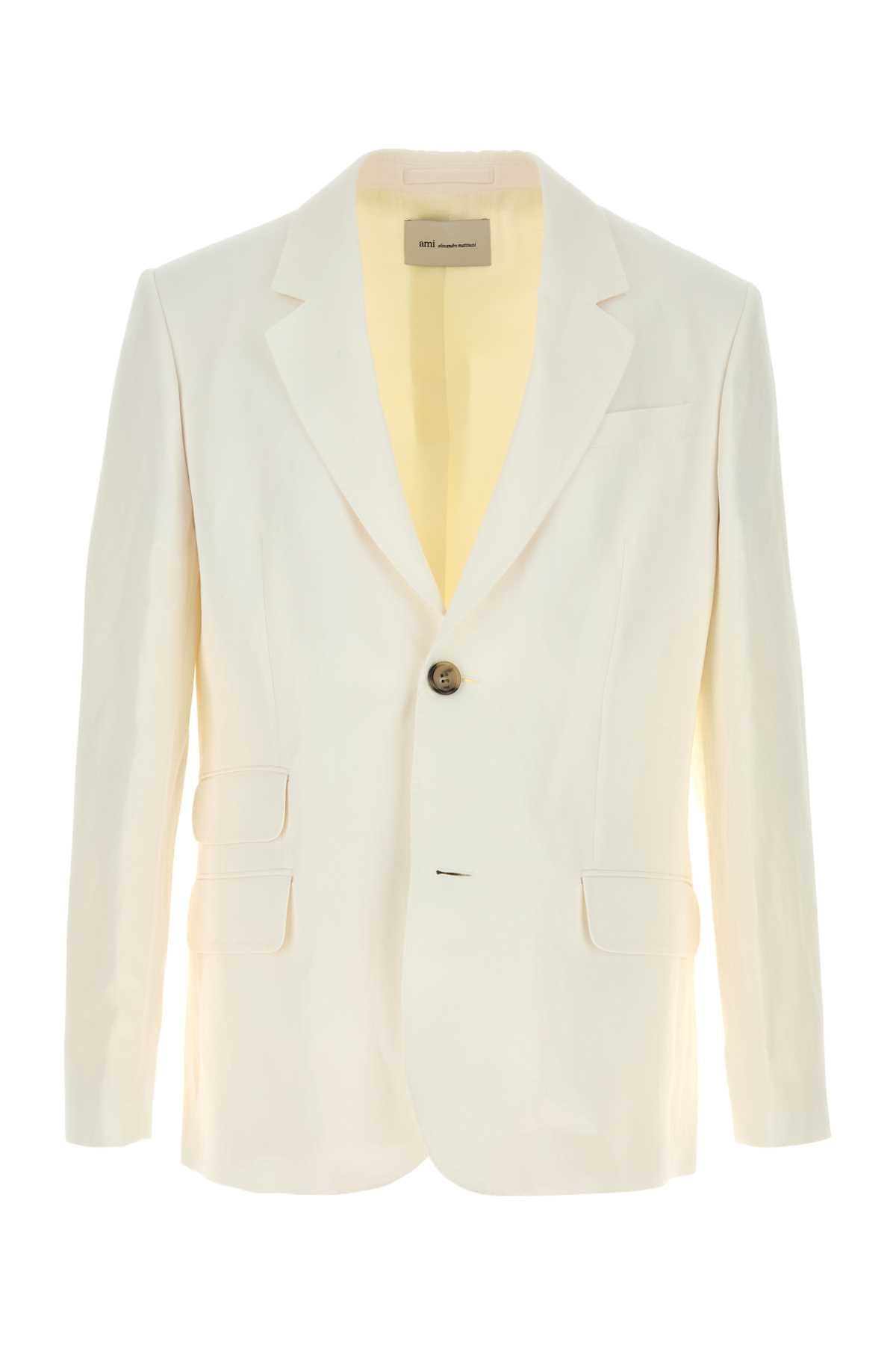 Ami Straight single breasted jacket