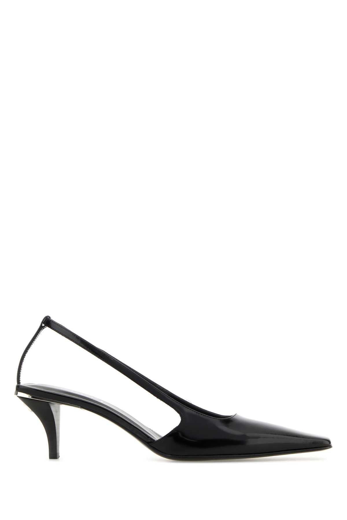 Gucci Leather upper and sole sandal