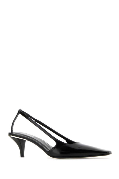 Gucci Leather upper and sole sandal
