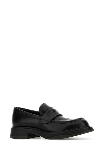 Gucci Leather upper and rubber sole moccasin