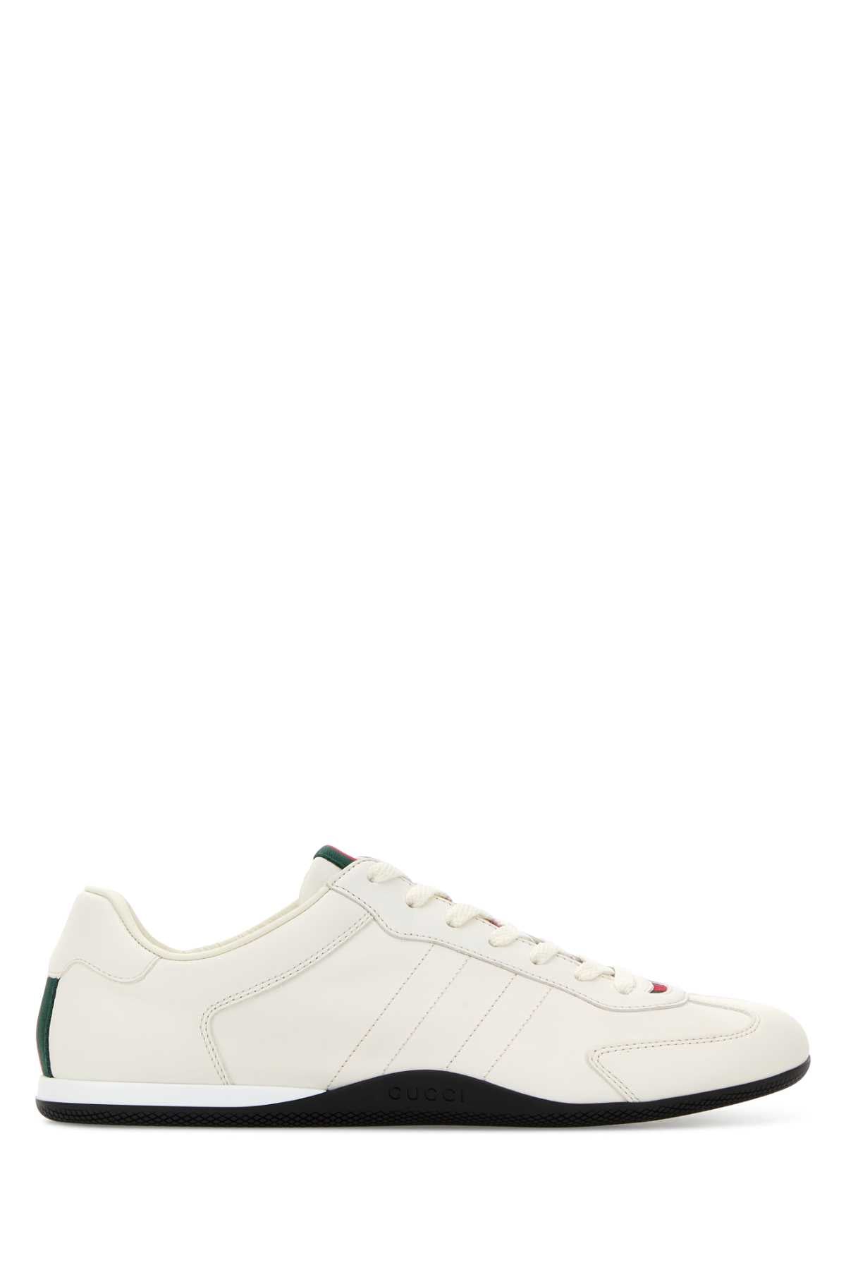 Gucci Leather upper and rubber sole sneaker
