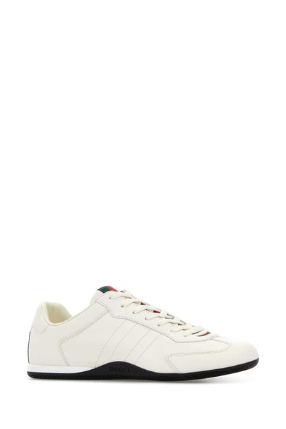 Gucci Leather upper and rubber sole sneaker
