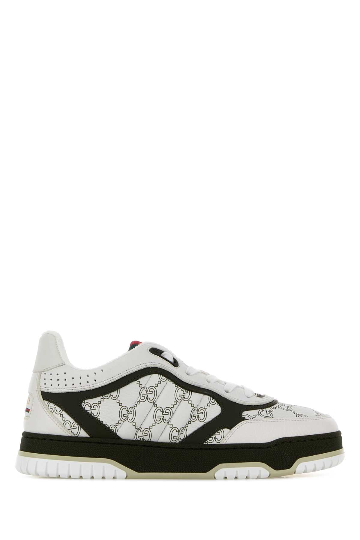 Gucci Leather upper and rubber sole sneaker