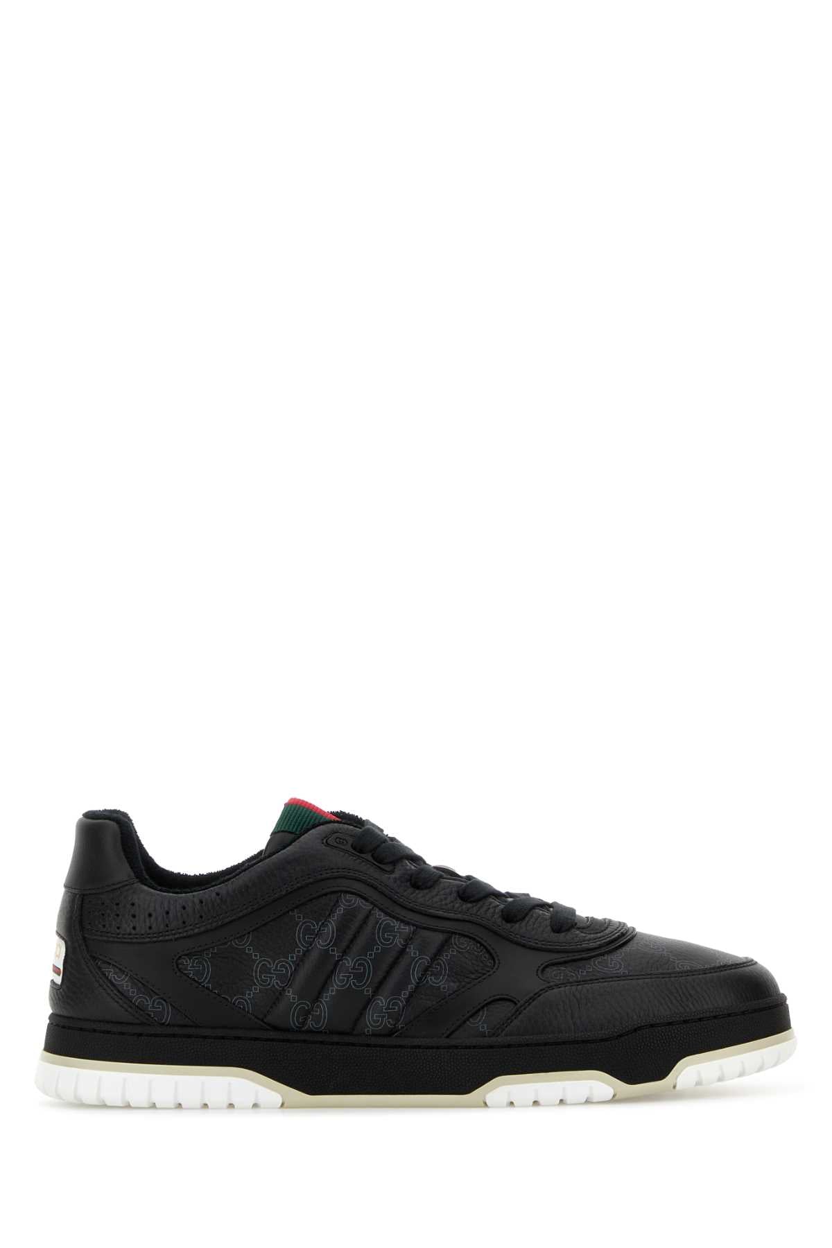 Gucci Leather upper and rubber sole sneaker