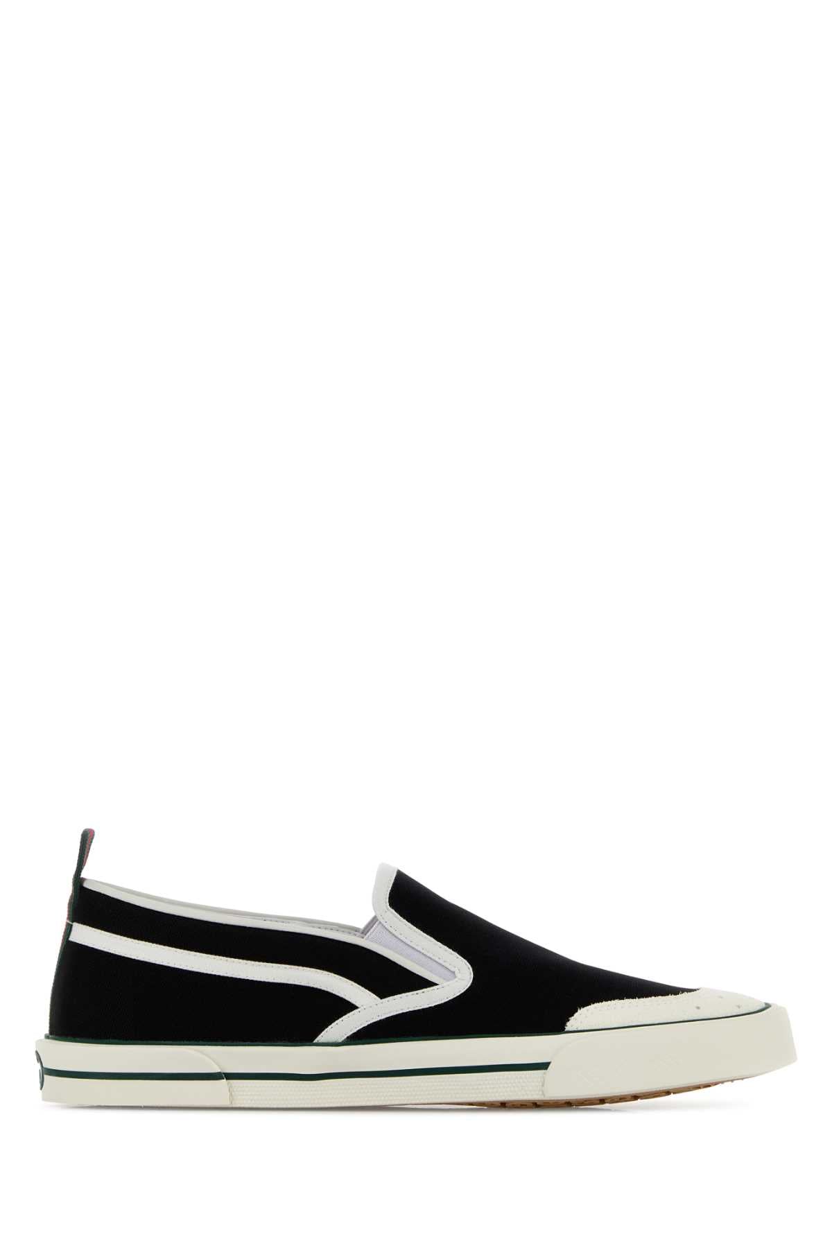 Gucci Fabric upper and rubber sole shoe