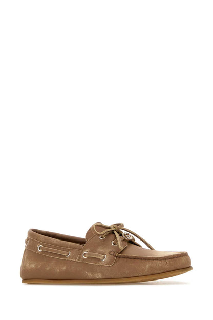 Gucci Leather upper and rubber sole moccasin