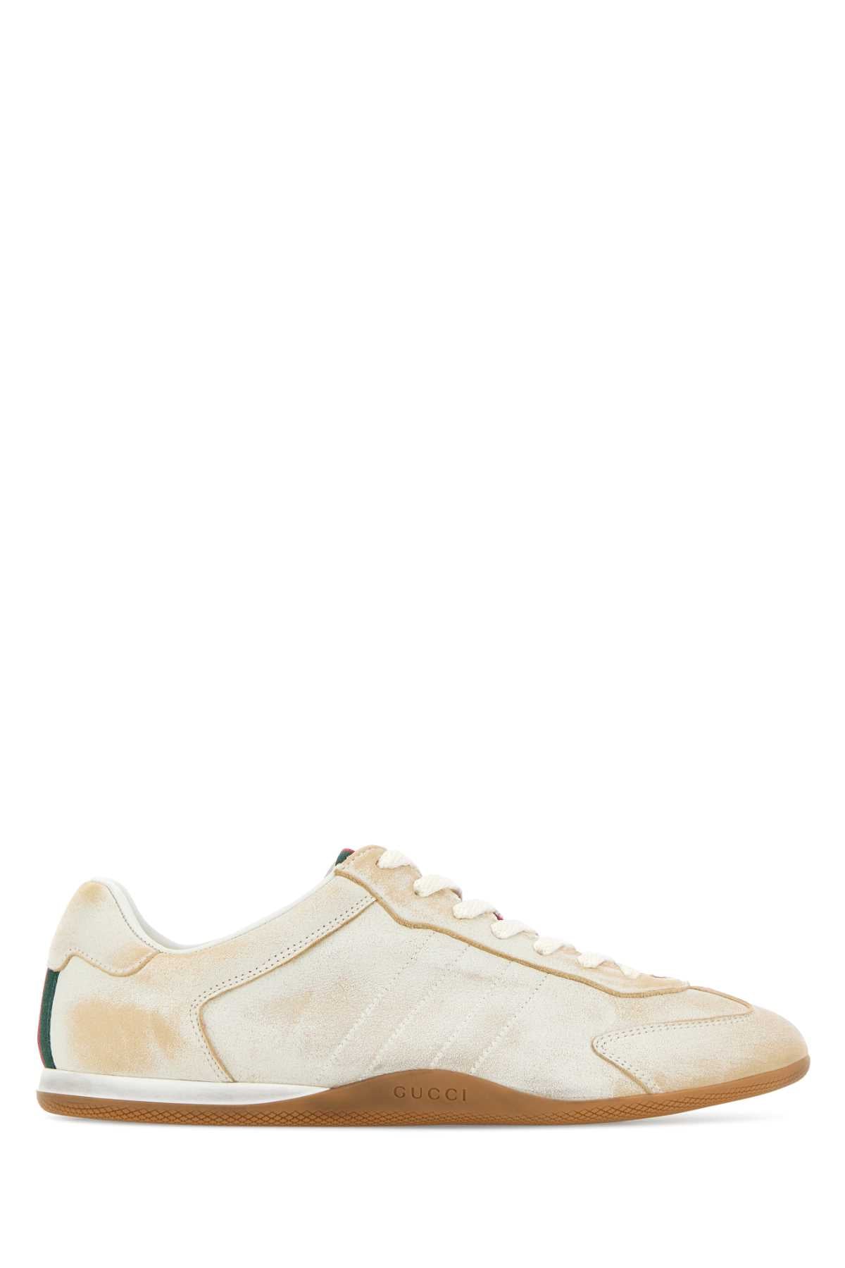 Gucci Leather upper and rubber sole sneaker