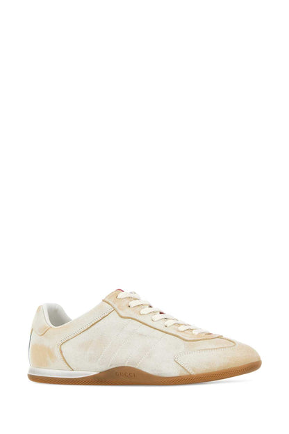 Gucci Leather upper and rubber sole sneaker