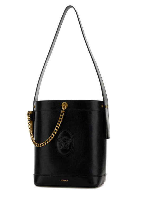 Versace Small bucket calf leather