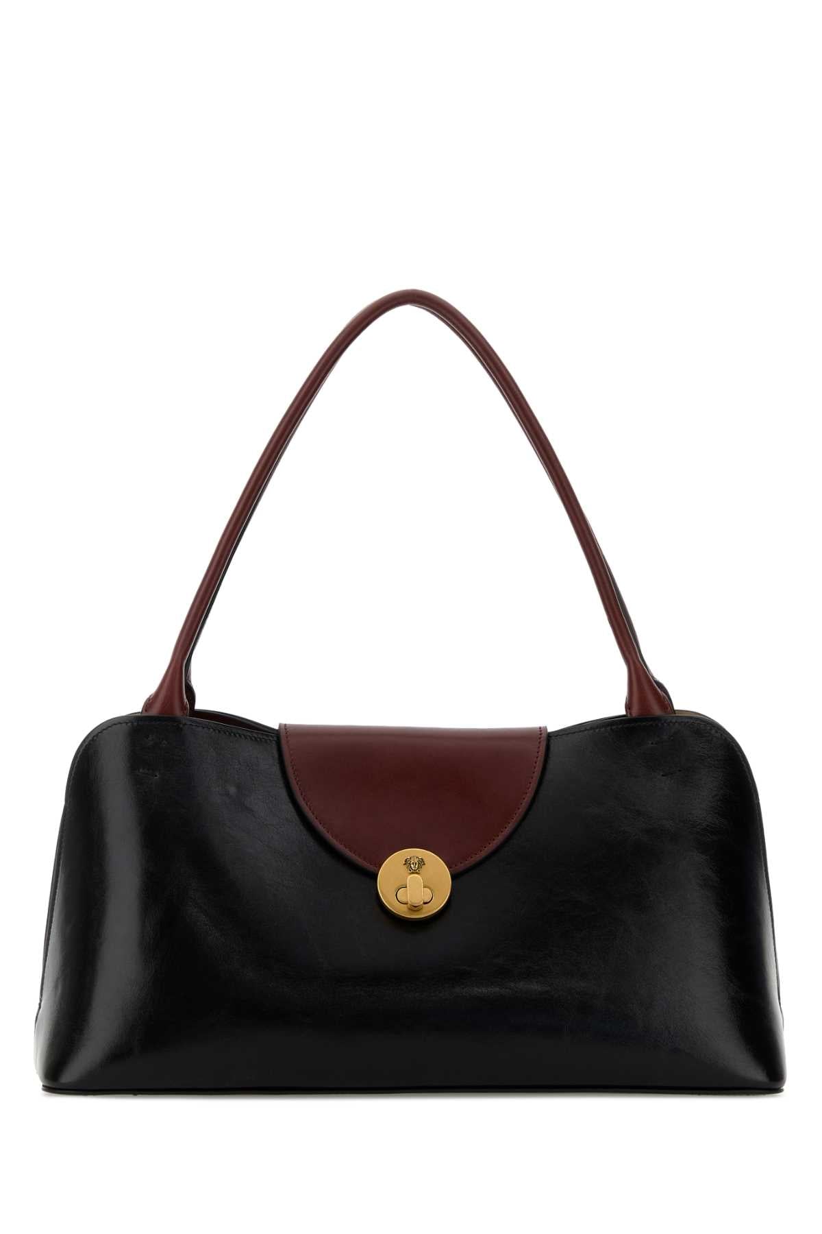 Versace Medium e/w shoulder calf leather
