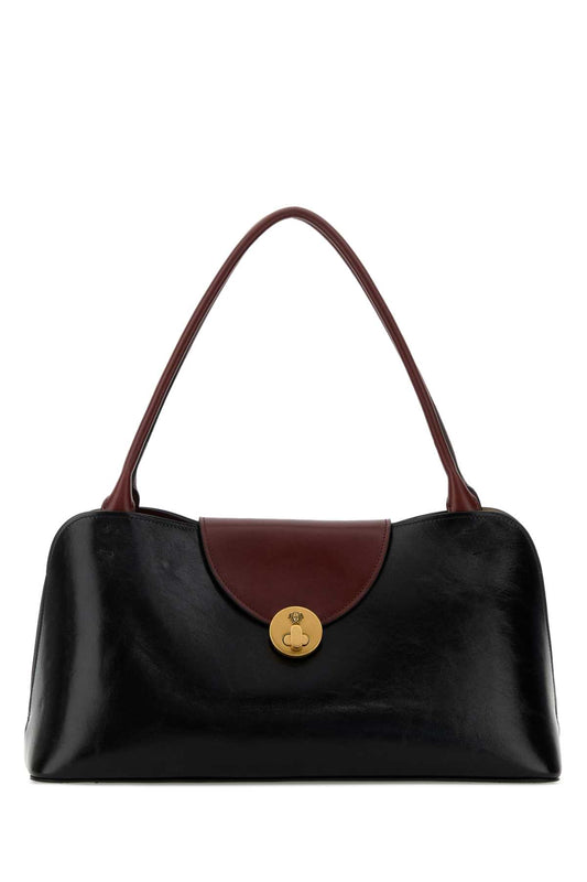 Versace Medium e/w shoulder calf leather