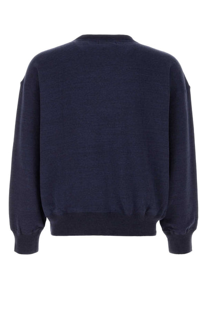Bape Over dye busy works relaxed fit crewneck sweatshir