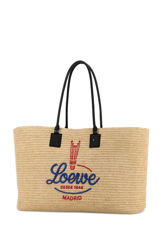 VERANO RAFFIA XL TOTE HANDBAGS
