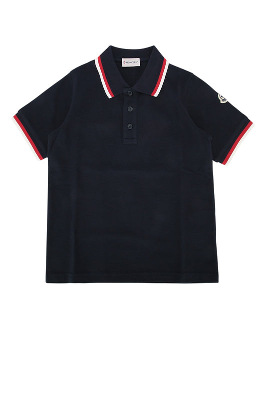 Moncler Jr Ss polo