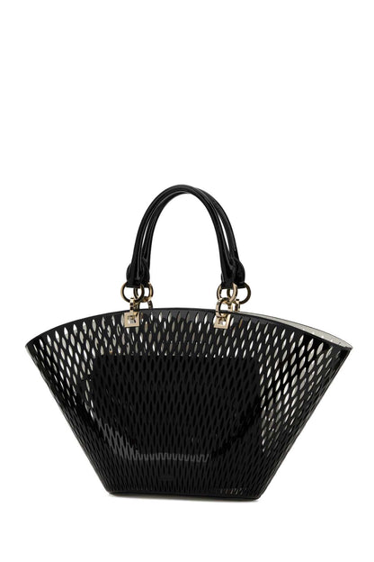 Tom Ford Cut out patent leather medium panier