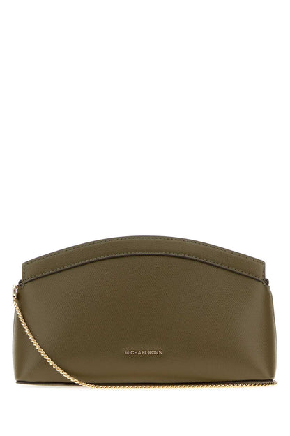 Michael By Michael Kors Sm dome chn clutch xbody
